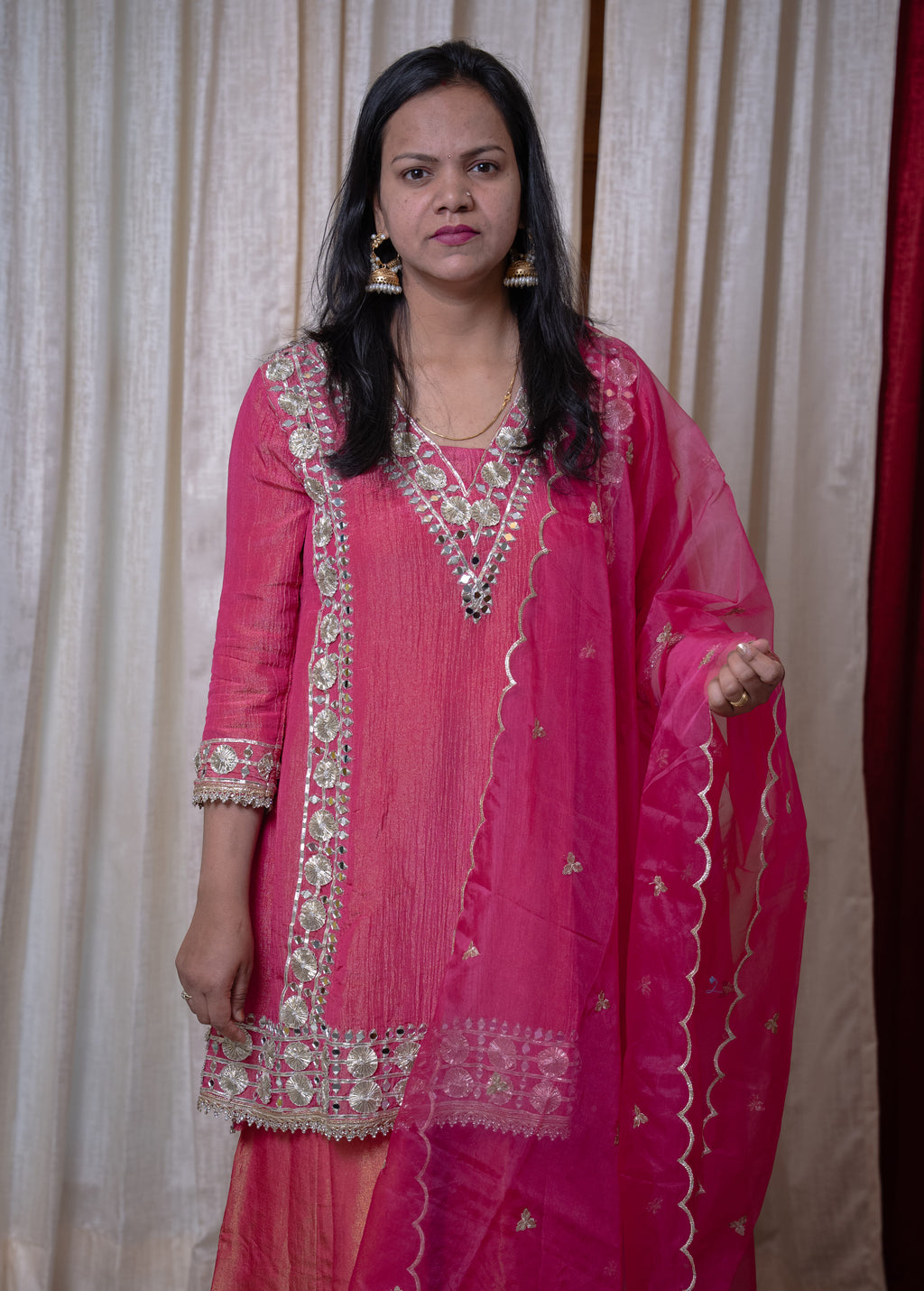 3-piece Sharara Suit Set