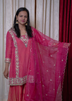 3-piece Sharara Suit Set