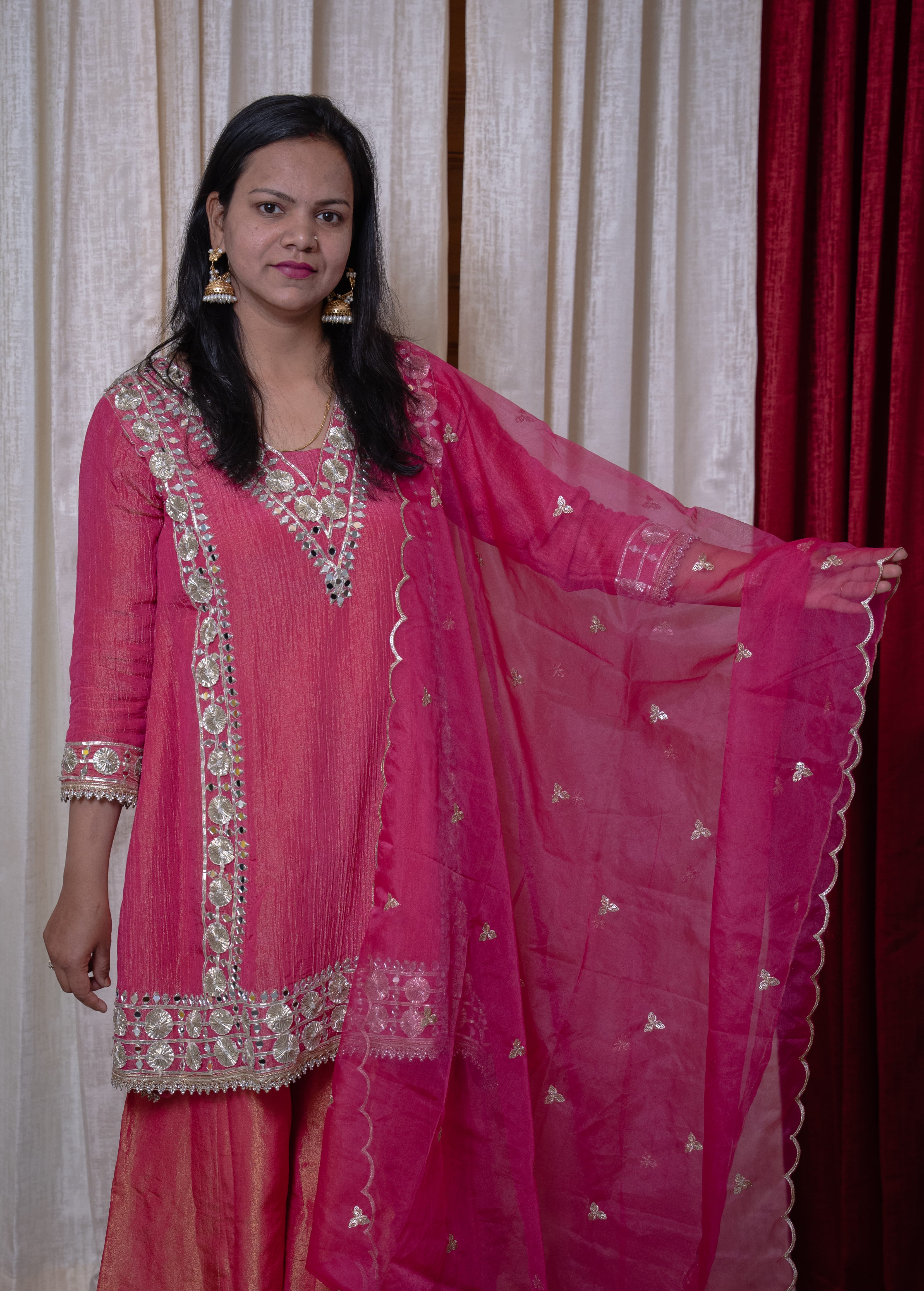 3-piece Sharara Suit Set