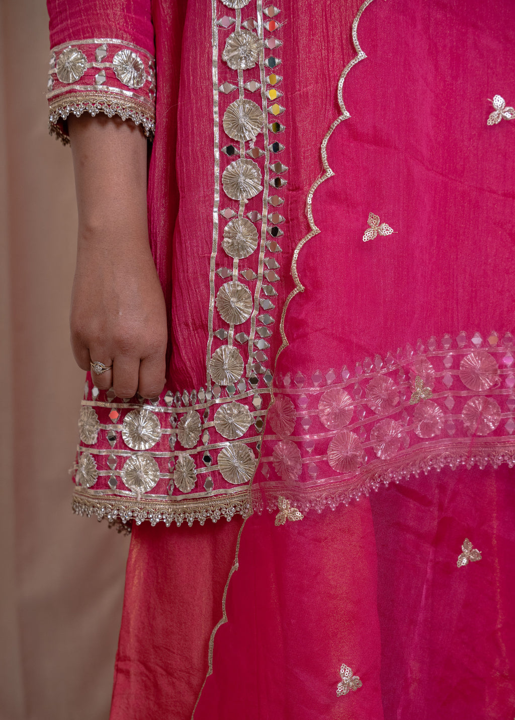 3-piece Sharara Suit Set