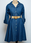 A LINE SHIRT DRESS