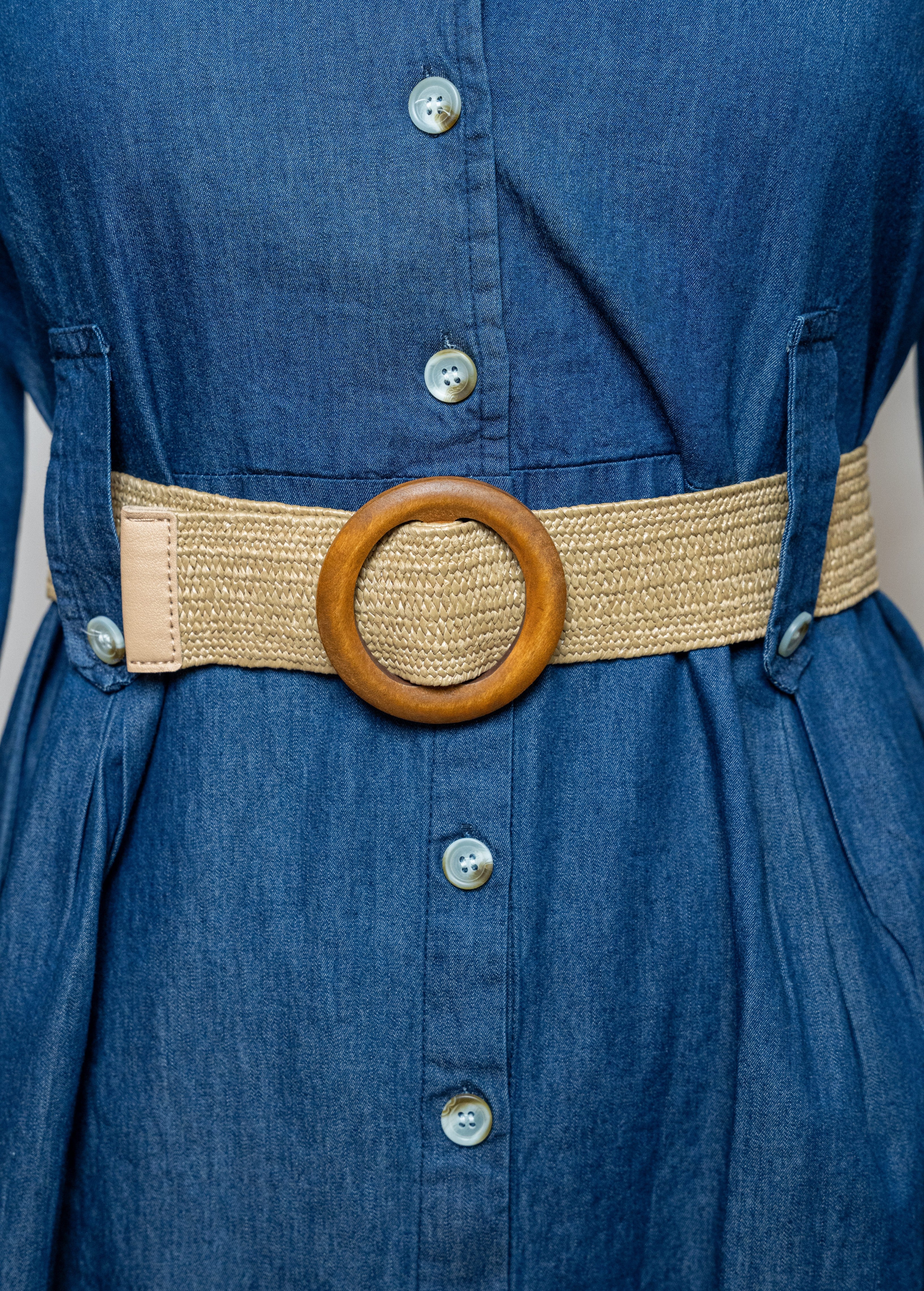A LINE SHIRT DRESS