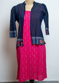 IKKAT INNER WITH SHORT JACKET